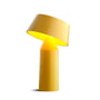 marset - Bicoca batteri LED bordlampe, H 22,5 x Ø 14 cm, gul