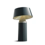marset - Bicoca batteri LED bordlampe, H 22,5 x Ø 14 cm, antracit