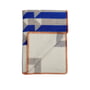 Røros Tweed - Kvam uldtæppe 200 x 135 cm, blå