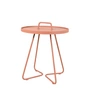 Cane-line - On-the-move sidebord Outdoor, Ø 44 x H 54 cm, mørk rosa
