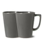 Rosendahl - Grand Cru porcelænskrus med hank 34 cl, ash grey (sæt med 2)