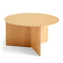 Hay - Slit Table Round XL, Ø 65 x H 35,5 cm, naturlig eg