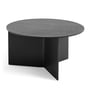 Hay - Slit Table Round XL, Ø 65 x H 35,5 cm, sort eg