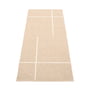 Pappelina - Fred vendbart tæppe, 70 x 180 cm, beige/vanilje