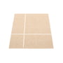 Pappelina - Fred vendbart tæppe, 70 x 90 cm, beige/vanilje