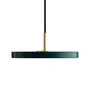Umage - Asteria Micro LED pendel V2, messing / forest green