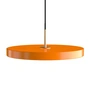 Umage - Asteria pendel LED, messing/orange