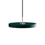 Umage - Asteria Mini LED pendel, stål / forest green