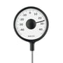 Eva Solo - Udendørs termometer (mekanisk), Ø 11 cm, sort (med stang)