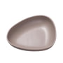 LindDNA - Curve Stoneware dyb tallerken, 22 x 19 cm, warm grey