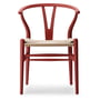 Carl Hansen - CH24 Soft Wishbone Chair Ilse Crawford, blød falu bøg / naturlig vævning