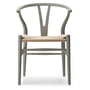 Carl Hansen - CH24 Soft Wishbone Chair Ilse Crawford, blød bøg af ler / naturlig vævning