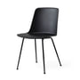 & Tradition - Rely HW70 udendørs stol, sort / sort