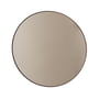 AYTM - Circum vægspejl medium, Ø 90 cm, brun