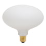 Tala - Oval LED-lampe E27 6W, Ø 16,3 cm, mat hvid