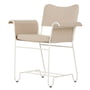 Gubi - Tropique Outdoor Dining Chair, klassisk hvid semimat / Udine Limonta (12)