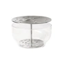 Fritz Hansen - Ikebana Vase Stor, rustfrit stål/glas