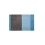 tica copenhagen - Stripes Horizontal løber, 60 x 90 cm, lys / støvet blå / stålgrå