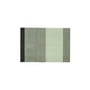 tica copenhagen - Stripes Horizontal løber, 90 x 130 cm, lys / støvet / mørkegrøn