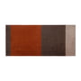 tica copenhagen - Stripes Horizontal løber, 90 x 200 cm, sand / brun / terracotta