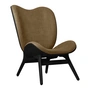 Umage - A Conversation Piece Tall Lænestol, sort eg/ sugar brown