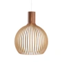 Secto - Octo 4240 pendellampe, ø 54 x h 68 cm, valnød
