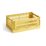 Hay - Colour Crate kurv S, 26,5 x 17 cm, dusty yellow, recycled