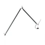 Artemide - Tolomeo Mega LED gulvlampe, Body med lysdæmper, sort