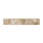 Audo - Plinth væghylde, L 60 cm, sand (Kunis Breccia)