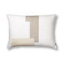 ferm Living - Part Cushion Patchwork, 60 x 80 cm, off-white