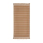 Marimekko - Tiiliskivi håndklæde 50 x 100 cm, brun/råhvid