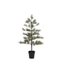 House Doctor - Peuce juletræ med LED-belysning, 125 cm, natur