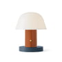 & Tradition - Setago JH27 ledningsfri bordlampe (LED), rust / torden