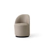 Audo - Tearoom Side Chair, drejeled, hvid ( Safire 004)