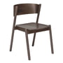 Hübsch Interior - Oblique stol, mørk eg
