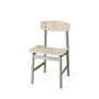 Mater - BM3162 stol, bøg grå/grå (Wood Waste Edition)