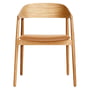 Andersen Furniture - AC2 stol, matlakeret eg / cognac læder