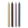 Ferm Living - Pure Taper Candles, Whimsical Blend (sæt med 4)
