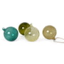 ferm living - Glass Baubles juletræskugler, store, flerfarvede mørke (sæt med 4)