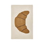 OYOY - Croissant børnetæppe 120 x 75 cm, brunt