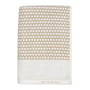 Mette Ditmer - Grid badehåndklæde 70 x 140 cm, sand / off-white