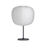 HAY - Common bordlampe, Terrazzo fod, sort / rispapir lampeskærm, Ø 44 x 39 cm