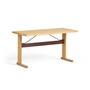 HAY - Passerelle skrivebord, naturlig eg / burgundy