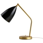 Gubi - Gräshoppa bordlampe, messing / blank sort