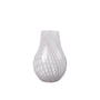 Broste Copenhagen - Ada Crossstripe Vase, H 22,5 cm, lavendelgrå