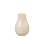 Broste Copenhagen - Ada Crossstripe Vase, H 22,5 cm, lysegul