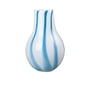 Broste Copenhagen - Ada Stripe Vase, H 37 cm, lyseblå