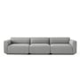 & Tradition - Develius sofa, konfiguration D, grå (Hallingdal 130)