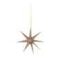 Broste Copenhagen - Christmas Star deco bøjle, Ø 15 cm, naturbrun