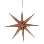 Broste Copenhagen - Christmas Star deco bøjle, Ø 50 cm, indisk tan
